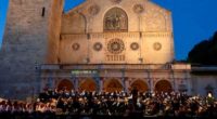 Piazza Duomo di Spoleto, cornice dei principali eventi del Festival dei Due Mondi