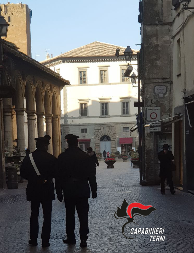 Carabinieri ad Orvieto