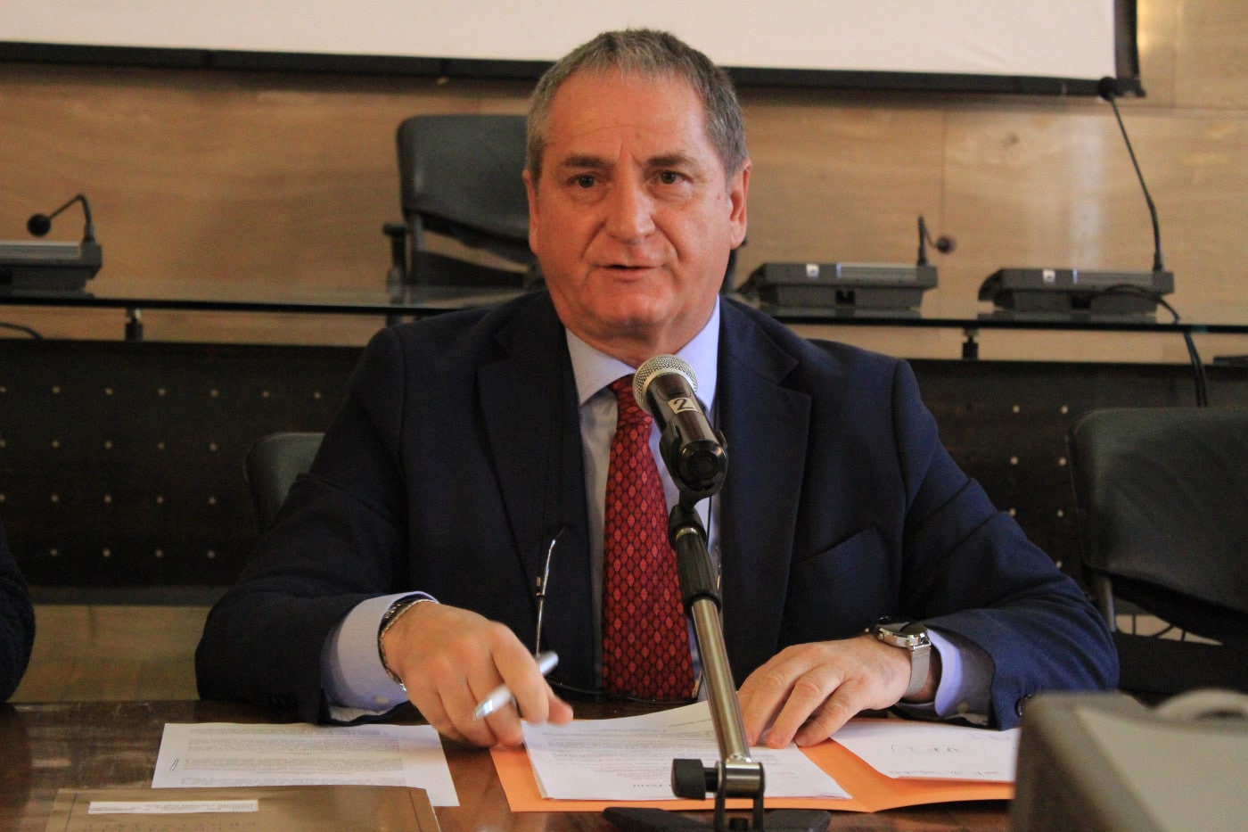Il presidente della Provincia di Terni, Giampiero Lattanzi