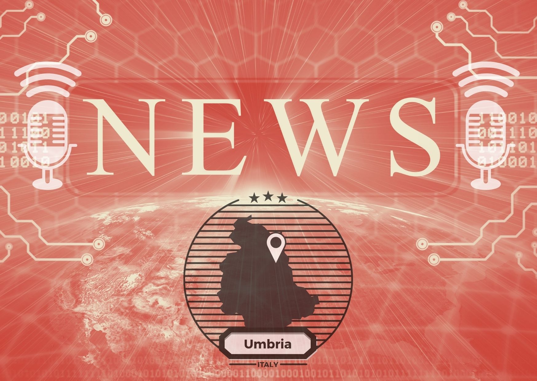News, copertina del giornale radio di Umbria radio