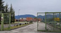 L'ingresso del carcere di Terni