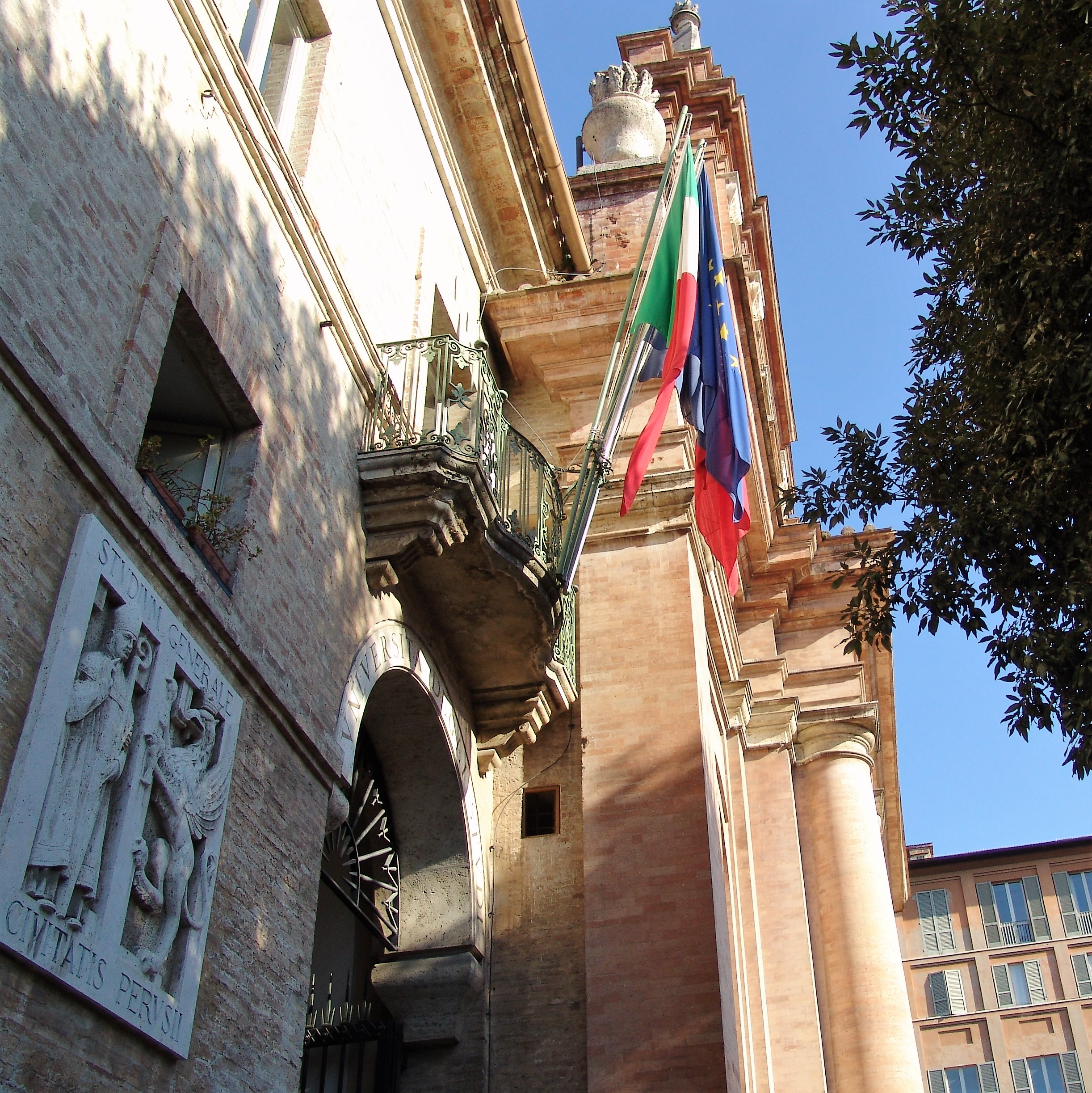 Il Rettorato dell'Università degli studi di Perugia