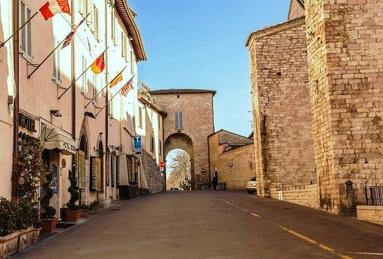 Il centro di Assisi