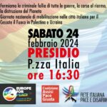 Manifestazione a Perugia per la pace